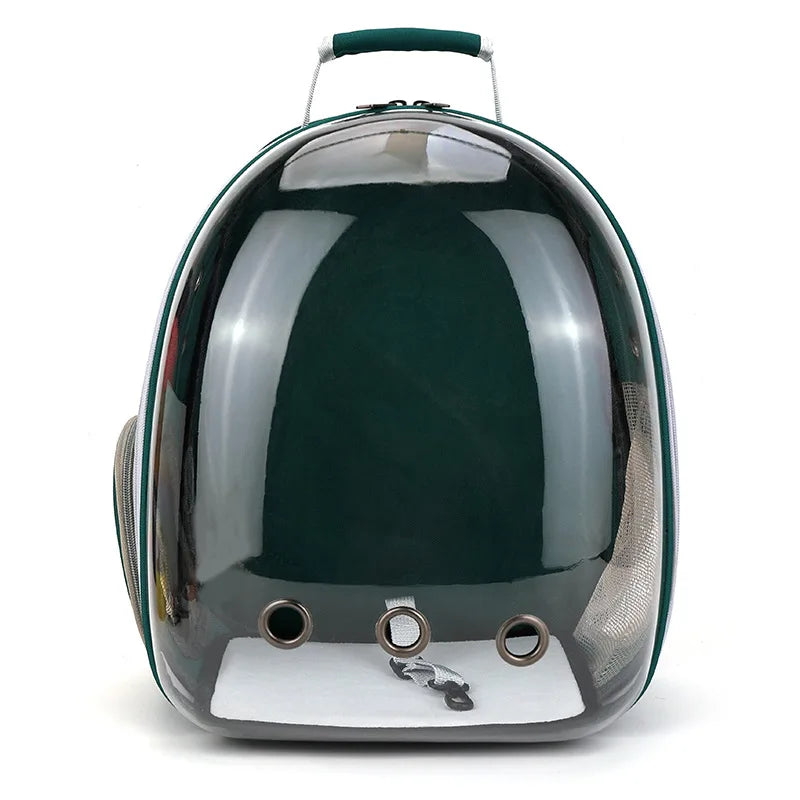 Cat Carrying Bag Space Pet Backpack Breathable Portable Transparent Backpack Puppy Dog Transport Carrier Space Capsule Bag Pets