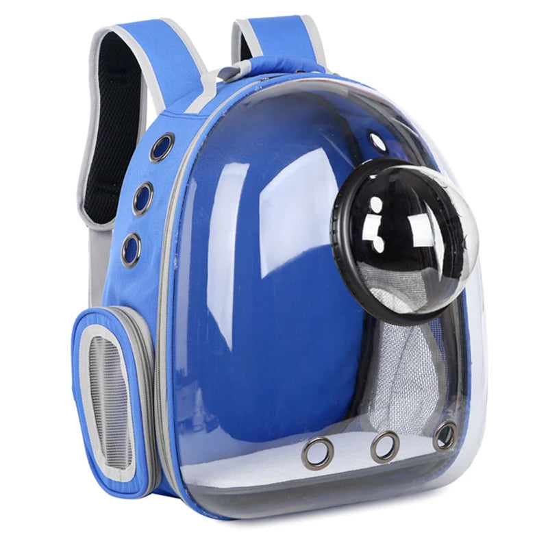 Cat Carrying Bag Space Pet Backpack Breathable Portable Transparent Backpack Puppy Dog Transport Carrier Space Capsule Bag Pets