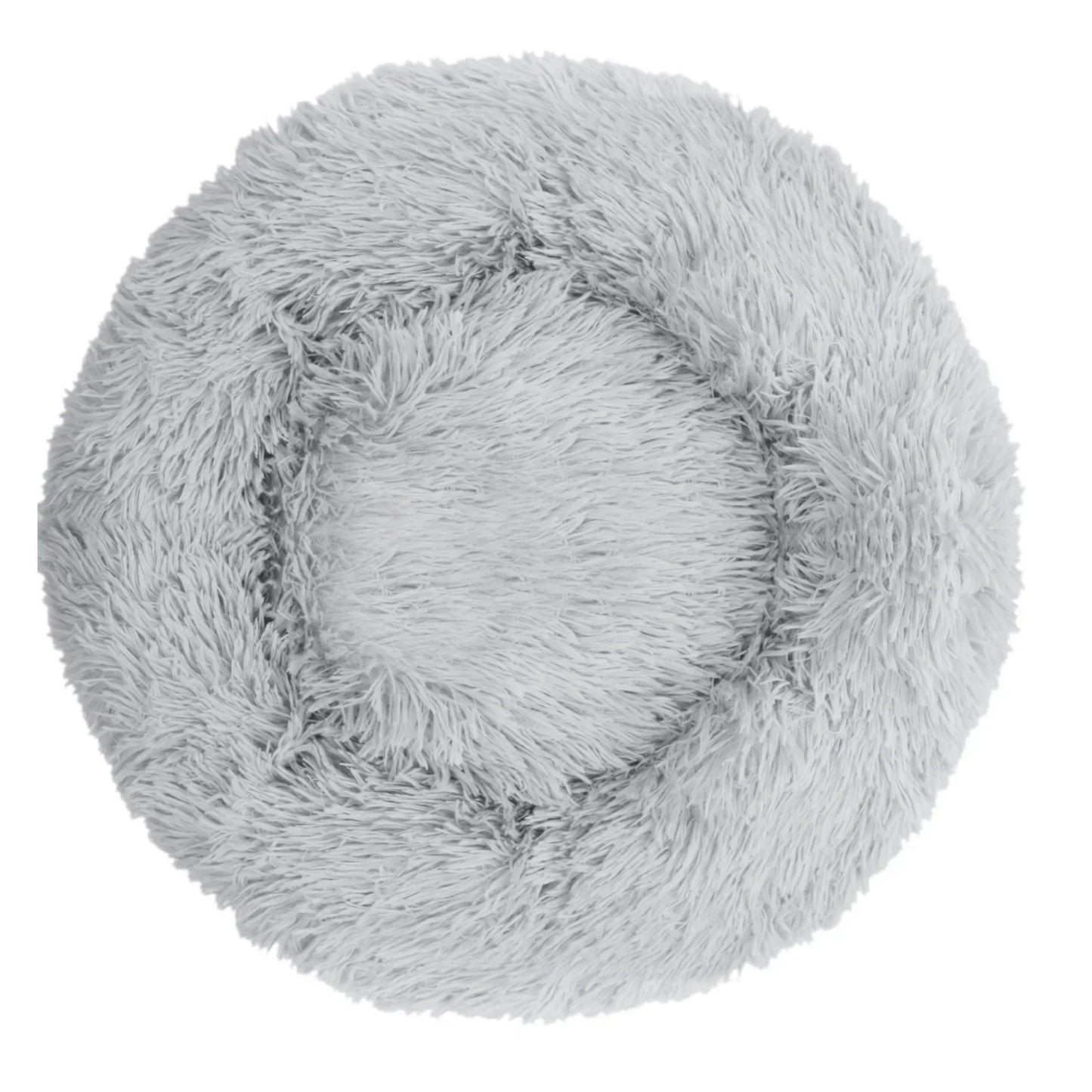 50cm Round Pet Bed for Large Dog Bed Super Soft Cat Bed Long Plush Dog House for Medium Dog House Winter Warm Sleeping Mats
