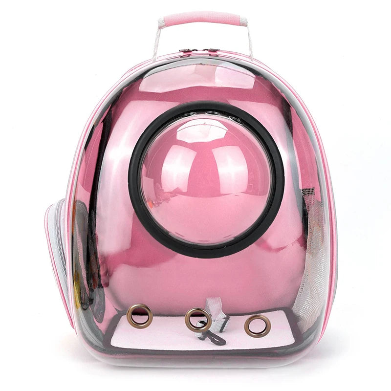 Cat Carrying Bag Space Pet Backpack Breathable Portable Transparent Backpack Puppy Dog Transport Carrier Space Capsule Bag Pets