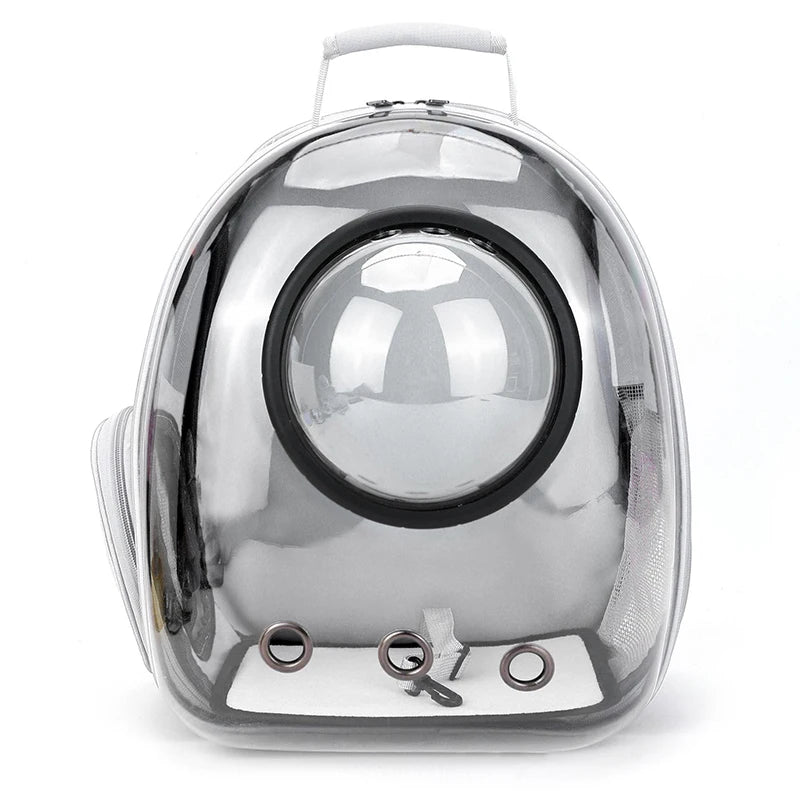 Cat Carrying Bag Space Pet Backpack Breathable Portable Transparent Backpack Puppy Dog Transport Carrier Space Capsule Bag Pets