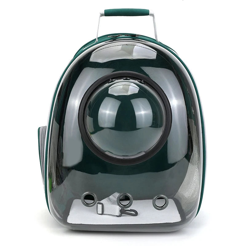 Cat Carrying Bag Space Pet Backpack Breathable Portable Transparent Backpack Puppy Dog Transport Carrier Space Capsule Bag Pets