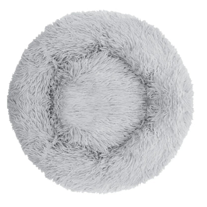 50cm Round Pet Bed for Large Dog Bed Super Soft Cat Bed Long Plush Dog House for Medium Dog House Winter Warm Sleeping Mats